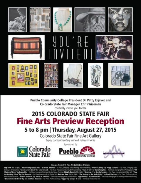 Pueblo Community College Hosts Fine Arts Reception at 2015 Colorado State Fair