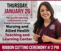 PCC to Host Grand Opening of Nursing & Allied Health Teaching & Learning Center at SMC Campus in Pueblo