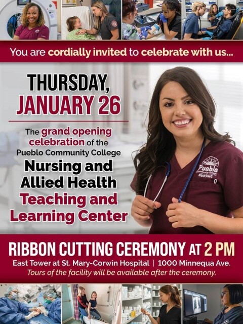 PCC to Host Grand Opening of Nursing & Allied Health Teaching & Learning Center at SMC Campus in Pueblo